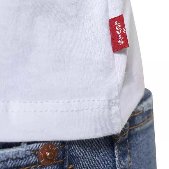 Levi's Girls' Cropped Tee - Picture 3 of 4